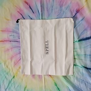 Spell drawstring bag